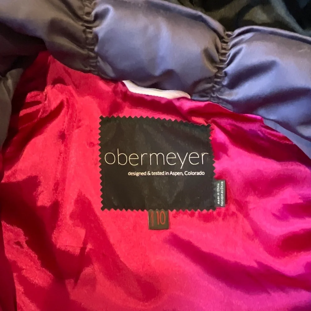 ****LIKE NEW**** Obermeyer Ski Jacket, Women’s Size 10, Purple - Picture 4 of 8